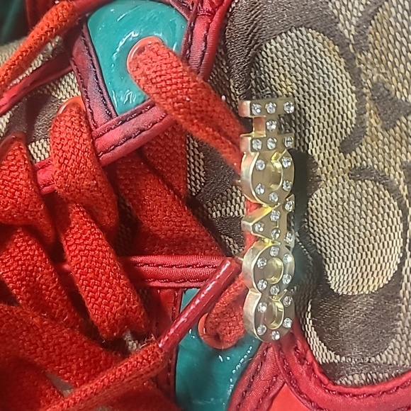 Coach Multicolored Sneakers Size 9 Medium - Picture 10 of 15